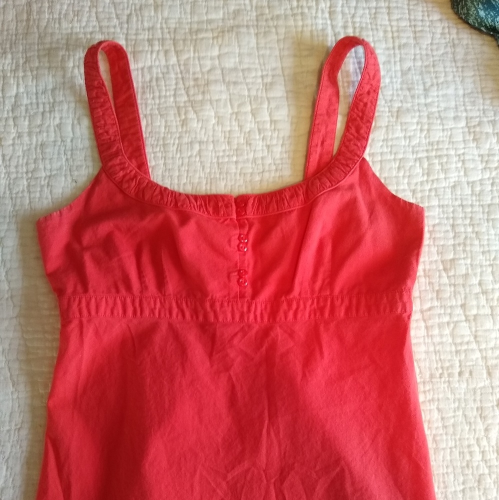 Anthropologie Ric Rac Coral Top